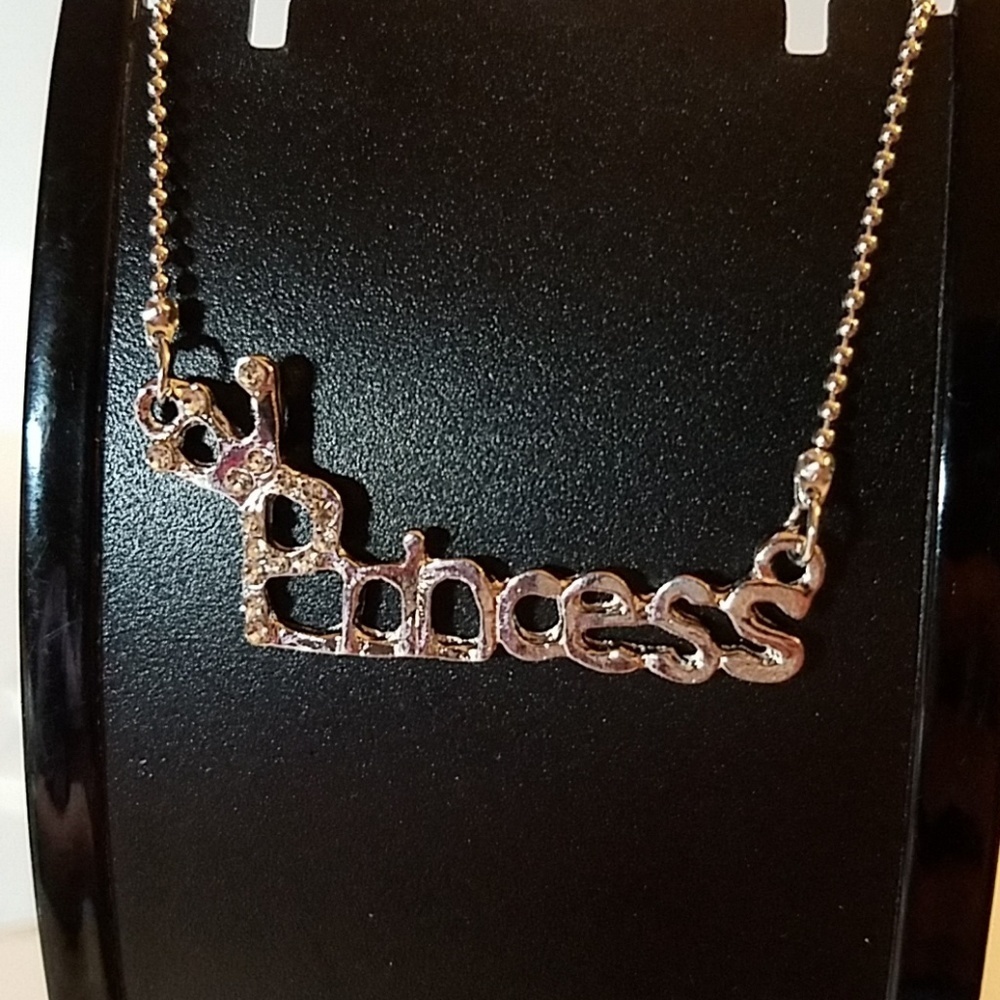 Princess Silver 20" Tone Necklace
